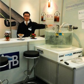 ATB auf dem ersten Messestand 1999