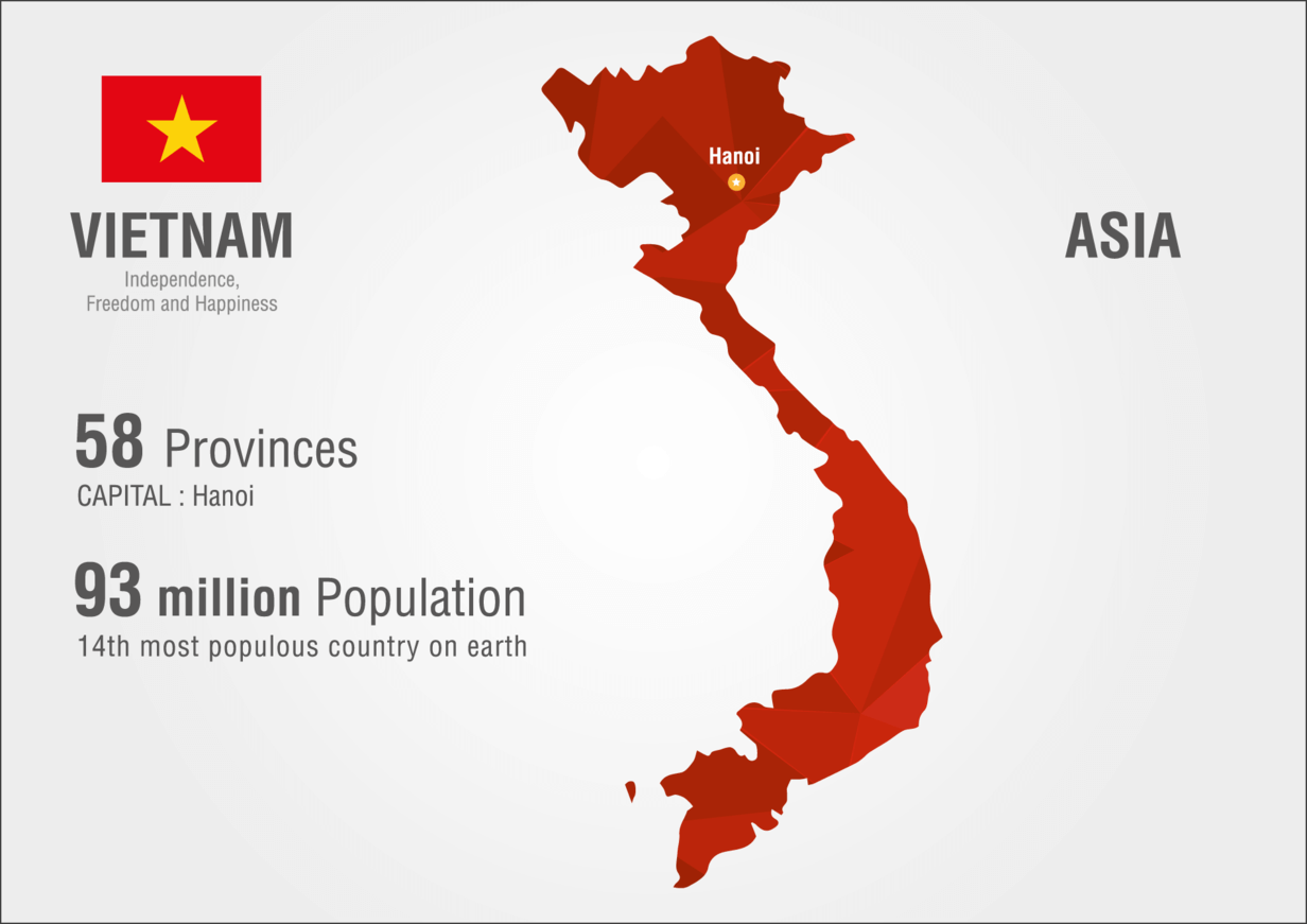 Daten über Vietnam 