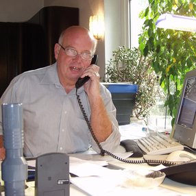 Büro in Borlefzen mit einem der Gründer