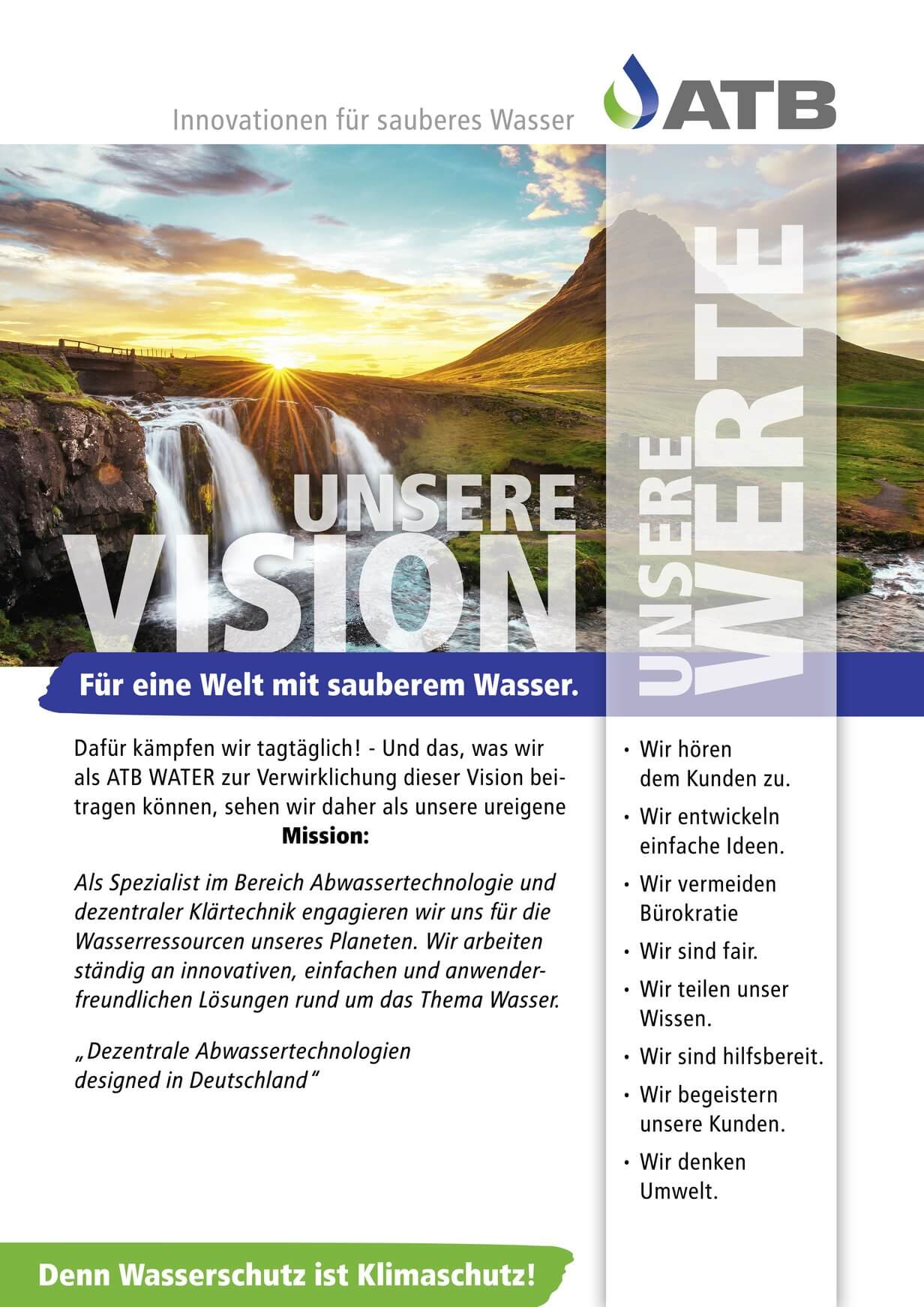 Unser Leitbild mit Vision und Werten 