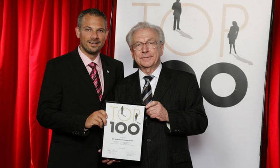 ATB unter den innovativen Top 100 - Markus Baumann mit Jury
