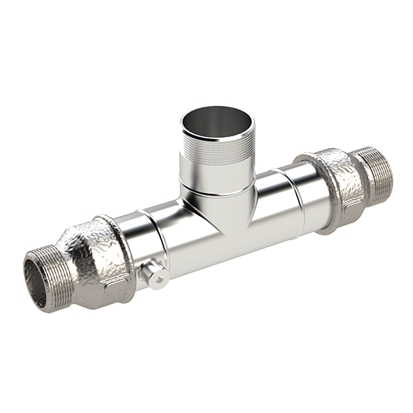 FPZ T-Stück 2 x 1 1/2" AG und 1 x 2" AG